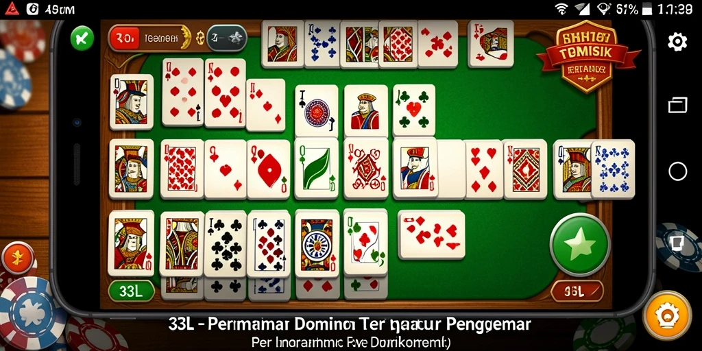 Screenshot 33L menampilkan gameplay seru dari Domino.
