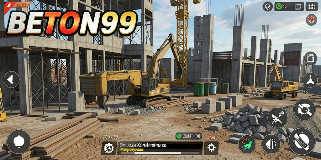Tampilan gameplay BETON999 yang mendetail dan menarik.