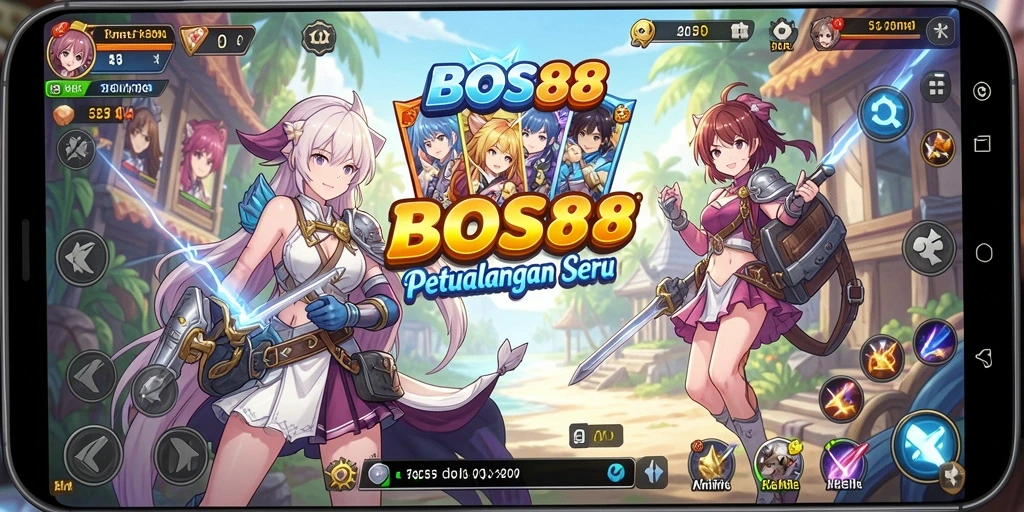 Gameplay seru dengan karakter Anime yang menarik di BOS88.
