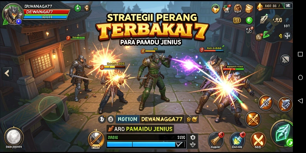 Tampilan menarik dari gameplay DEWANAGA77 yang penuh strategi.