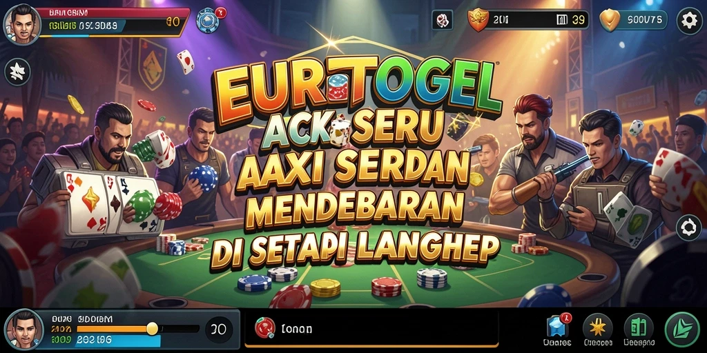 Tangkapan layar gameplay <strong>EUROTOGEL</strong> menampilkan aksi menegangkan melawan musuh.