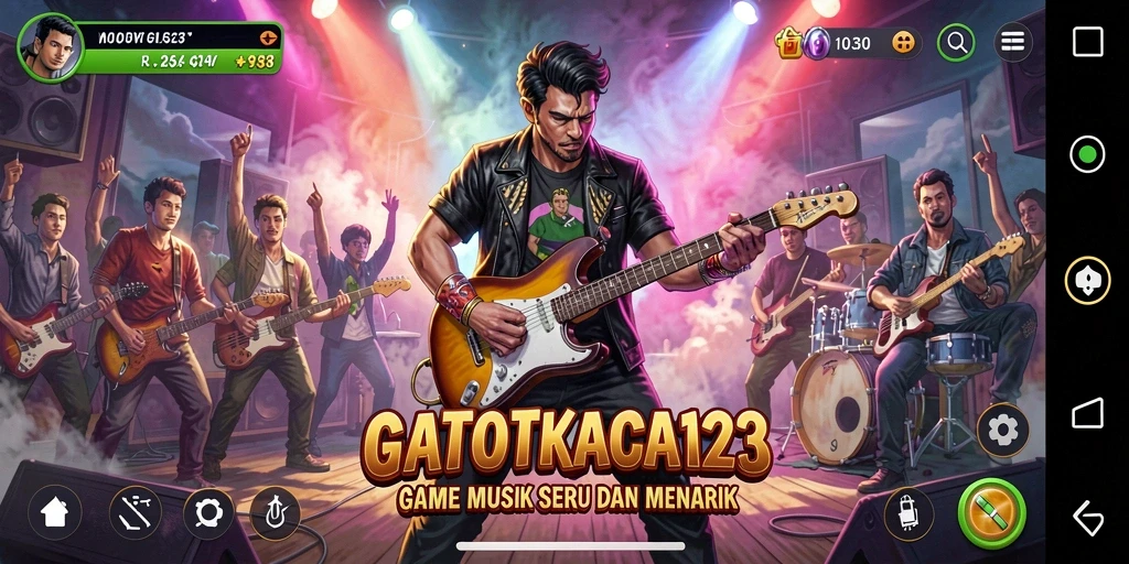 Tampilan gameplay GATOTKACA123 yang seru dan menantang.