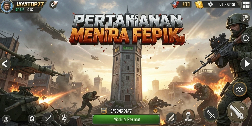 Tampilan menarik dari pertempuran menara dalam JAYATOP77.