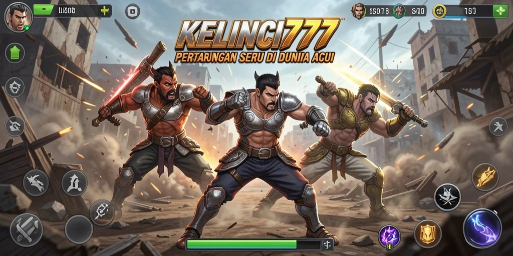 Tampilkan aksi menegangkan dari gameplay KELINCI777 yang seru.