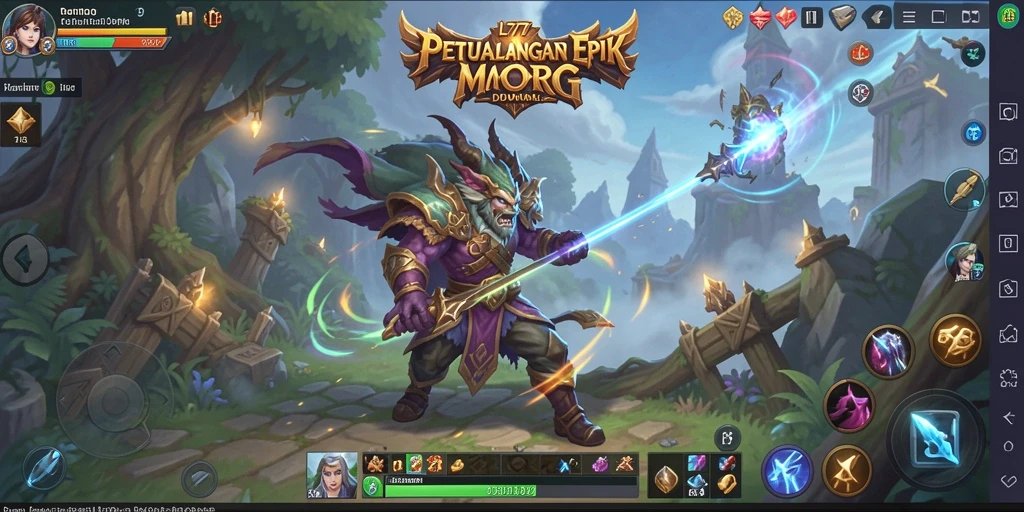 Gameplay L777 yang menakjubkan dalam dunia MMORPG.