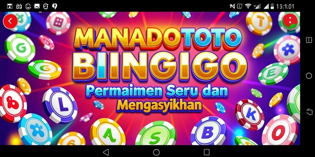 Gameplay seru dari game Bingo MANADOTOTO dengan pemain yang berkompetisi.