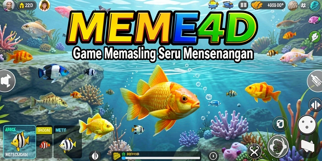 Tangkapan ikan paling seru dalam MEME4D yang sangat memuaskan.