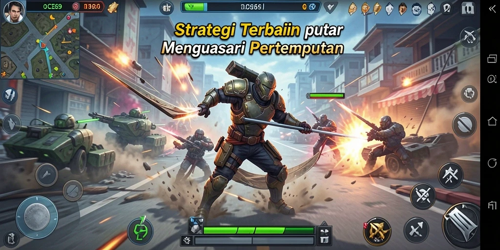 Tampilan gameplay OCE69 dengan strategi mendebarkan dan unit tempur yang beragam.