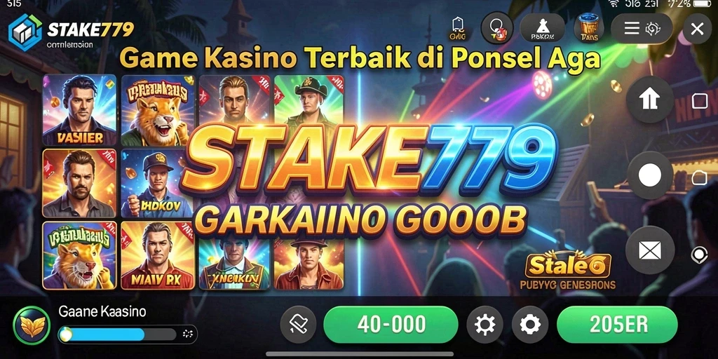 Screenshot utama dari gameplay STAKE779 yang penuh aksi.
