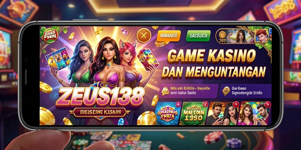 Gameplay menarik di ZEUS138 dengan grafis kasino yang memukau.